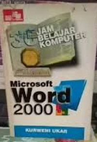 36 jam belajar komputer microsoft word 2002