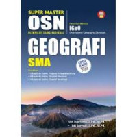 Super Master KSN kompetisi Sains Nasional Geografi SMA/MA