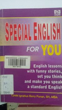 SPECIAL ENGLISH FOR YOU