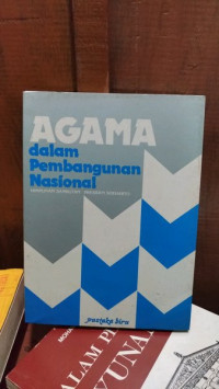 Agama dalam pembangunan Nasional 1