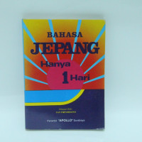 Buku Belajar Bahasa Jepang Hanya 1 Hari
