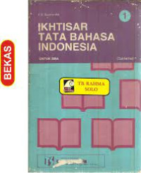 Ikhtisar Tata Bahasa Indoenesia Jilid 3 untuk SMA