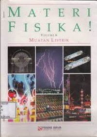 Materi Fisika! Volume  6  MUATAN LISTRIK