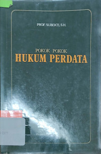 Pokok-pokok hukum perdata /