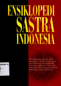 Ensiklopedia  Sastra Indonesia Jilid 1 A - G