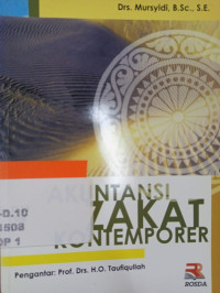 Akuntansi zakat kontemporer /